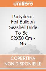 Partydeco: Foil Balloon Seashell Bride To Be - 52X50 Cm - Mix giochi
