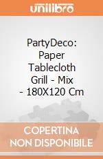 PartyDeco: Paper Tablecloth Grill - Mix - 180X120 Cm giochi