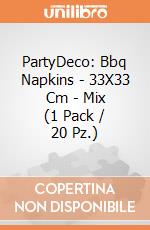 PartyDeco: Bbq Napkins - 33X33 Cm - Mix (1 Pack / 20 Pz.) giochi