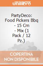 PartyDeco: Food Pickers Bbq - 15 Cm - Mix (1 Pack / 12 Pz.) giochi