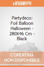Partydeco: Foil Balloon Halloween - 280X46 Cm - Black giochi