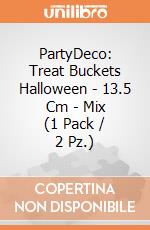 PartyDeco: Treat Buckets Halloween - 13.5 Cm - Mix (1 Pack / 2 Pz.) giochi