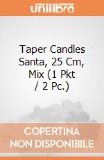 Taper Candles Santa, 25 Cm, Mix (1 Pkt / 2 Pc.) giochi