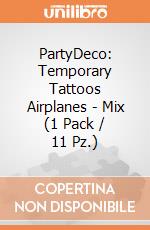 Temporary Tattoos Airplanes, Mix (1 Pkt / 11 Pc.) giochi