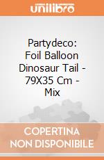 Partydeco: Foil Balloon Dinosaur Tail - 79X35 Cm - Mix giochi