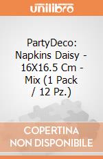PartyDeco: Napkins Daisy - 16X16.5 Cm - Mix (1 Pack / 12 Pz.) giochi