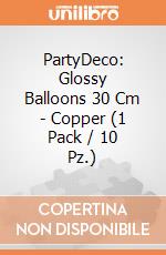 Glossy Balloons 30 Cm - Copper (1 Pack / 10 Pz.) giochi
