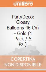 Glossy Balloons 46 Cm - Gold (1 Pack / 5 Pz.) giochi