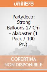 Partydeco: Strong Balloons 27 Cm - Alabaster (1 Pack / 100 Pz.) giochi