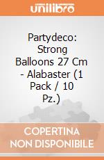 Partydeco: Strong Balloons 27 Cm - Alabaster (1 Pack / 10 Pz.) giochi