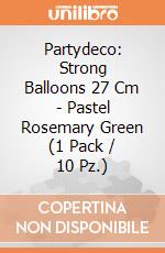 Partydeco: Strong Balloons 27 Cm - Pastel Rosemary Green (1 Pack / 10 Pz.) giochi