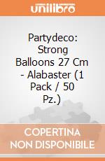 Partydeco: Strong Balloons 27 Cm - Alabaster (1 Pack / 50 Pz.) giochi