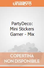 PartyDeco: Mini Stickers Gamer - Mix giochi