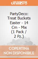 PartyDeco: Treat Buckets Easter - 14 Cm - Mix (1 Pack / 2 Pz.) giochi