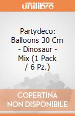 Partydeco: Balloons 30 Cm - Dinosaur - Mix (1 Pack / 6 Pz.) giochi