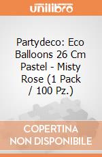 Partydeco: Eco Balloons 26 Cm Pastel - Misty Rose (1 Pack / 100 Pz.) giochi
