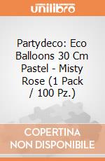 Partydeco: Eco Balloons 30 Cm Pastel - Misty Rose (1 Pack / 100 Pz.) giochi