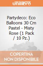 Partydeco: Eco Balloons 30 Cm Pastel - Misty Rose (1 Pack / 10 Pz.) giochi