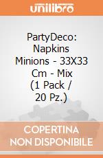 PartyDeco: Napkins Minions - 33X33 Cm - Mix (1 Pack / 20 Pz.) giochi