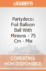 Partydeco: Foil Balloon Ball With Minions - 75 Cm - Mix giochi