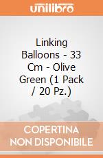 Linking Balloons - 33 Cm - Olive Green (1 Pack / 20 Pz.) giochi