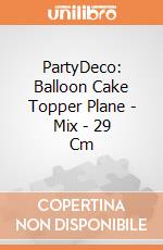 PartyDeco: Balloon Cake Topper Plane - Mix - 29 Cm giochi