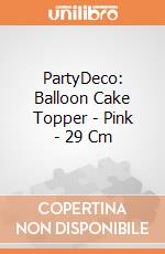PartyDeco: Balloon Cake Topper - Pink - 29 Cm giochi