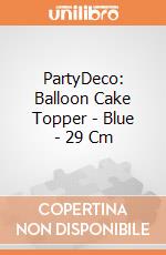 PartyDeco: Balloon Cake Topper - Blue - 29 Cm giochi