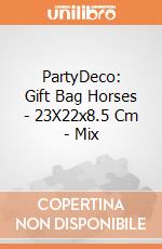 PartyDeco: Gift Bag Horses - 23X22x8.5 Cm - Mix giochi