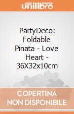 PartyDeco: Foldable Pinata - Love Heart - 36X32x10cm giochi