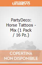PartyDeco: Horse Tattoos - Mix (1 Pack / 16 Pz.) giochi