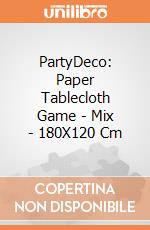 PartyDeco: Paper Tablecloth Game - Mix - 180X120 Cm giochi