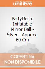 Inflatable Mirror Ball - Silver - Approx. 60 Cm giochi