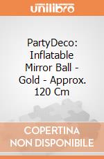 Inflatable Mirror Ball - Gold - Approx. 120 Cm giochi