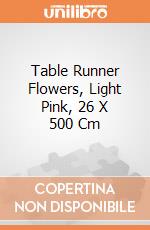 Table Runner Flowers, Light Pink, 26 X 500 Cm giochi