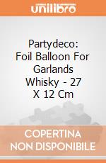 Partydeco: Foil Balloon For Garlands Whisky - 27 X 12 Cm giochi