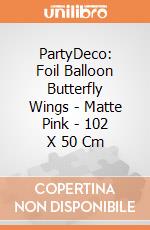 Partydeco: Foil Balloon Butterfly Wings - Matte Pink, 102 X 50 Cm giochi