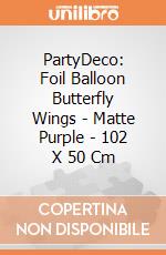 Partydeco: Foil Balloon Butterfly Wings - Matte Purple, 102 X 50 Cm giochi