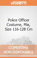 Police Officer Costume, Mix, Size 116-128 Cm giochi