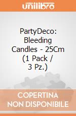 PartyDeco: Bleeding Candles - 25Cm (1 Pack / 3 Pz.) giochi