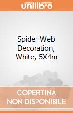 Spider Web Decoration, White, 5X4m giochi