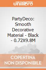 Smooth Decorative Material, Black, 0.72X9.8M giochi