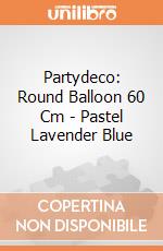 Partydeco: Round Balloon 60 Cm - Pastel Lavender Blue giochi
