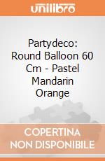 Partydeco: Round Balloon 60 Cm - Pastel Mandarin Orange giochi