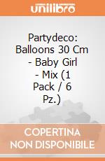 Partydeco: Balloons 30 Cm - Baby Girl - Mix (1 Pack / 6 Pz.) giochi