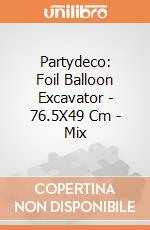 Partydeco: Foil Balloon Excavator - 76.5X49 Cm - Mix giochi
