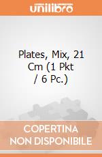 Plates, Mix, 21 Cm (1 Pkt / 6 Pc.) giochi