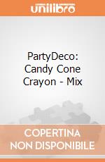 PartyDeco: Candy Cone Crayon - Mix giochi