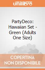 PartyDeco: Hawaiian Set - Green (Adults One Size) giochi