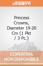 Princess Crowns, Diameter 19-20 Cm (1 Pkt / 3 Pc.) giochi